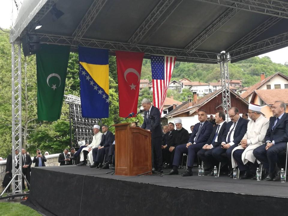 Džaferović: Uvjeren sam da radost obnavljanja Aladže dijele svi dobri ljudi u našoj domovini BiH