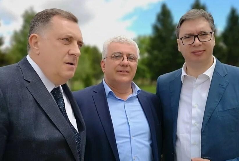 Vučić i Dodik se sastali s Andrijom Mandićem, osuđenim za državni udar u Crnoj Gori