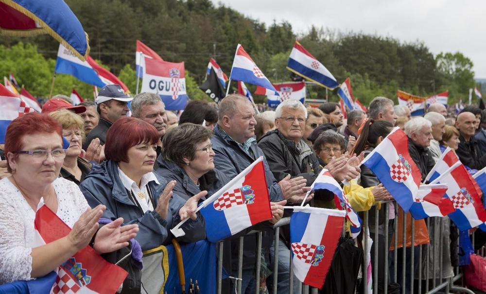 Završena komemoracija na Blajburgu, jedna osoba uhapšena