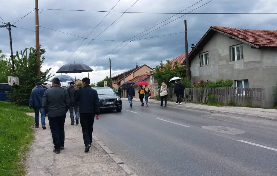 Manji incident na skupu podrške Dženanu i Davidu