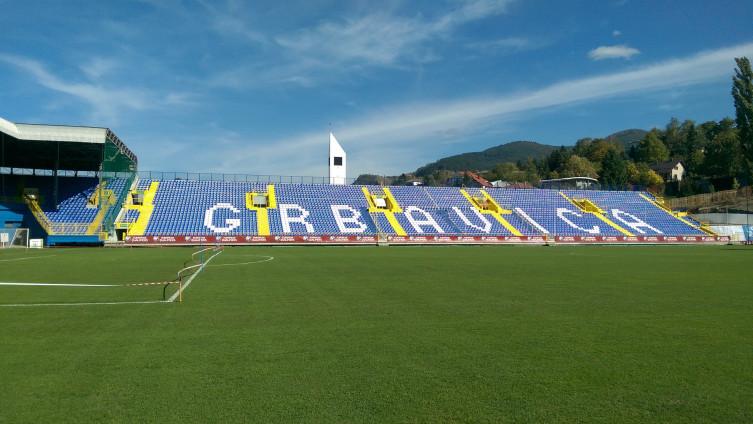 Grbavica: Istočna tribina stadiona - Avaz