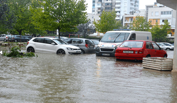 "Bokalić" ljetne kiše: U Mostaru danas bilo kritično