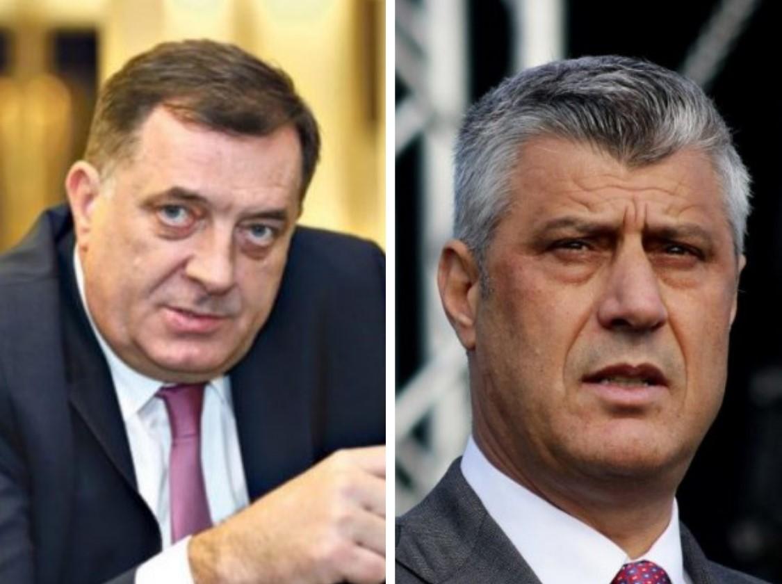 Dodik pozvao Tačija u posjetu