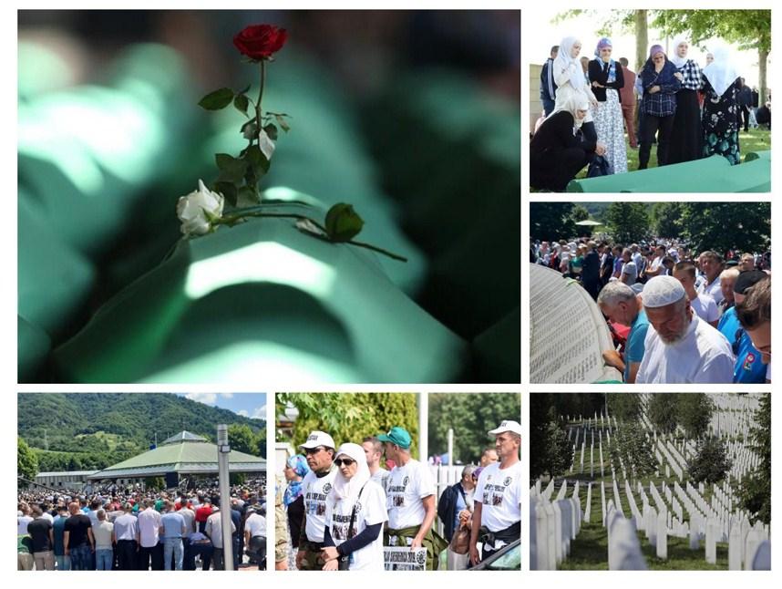 Klanjana dženaza za 33 žrtve genocida u Srebrenici