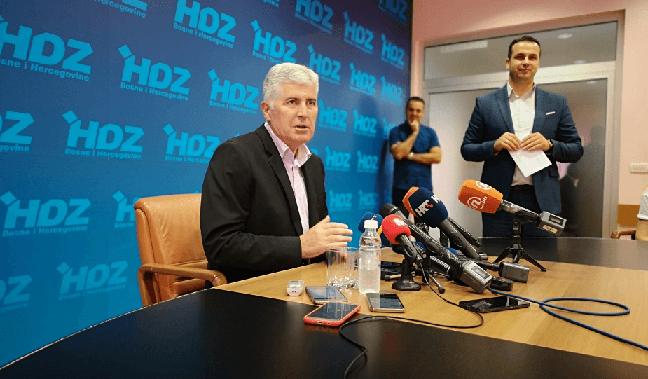 Čović na današnjoj konferenciji za medije - Avaz