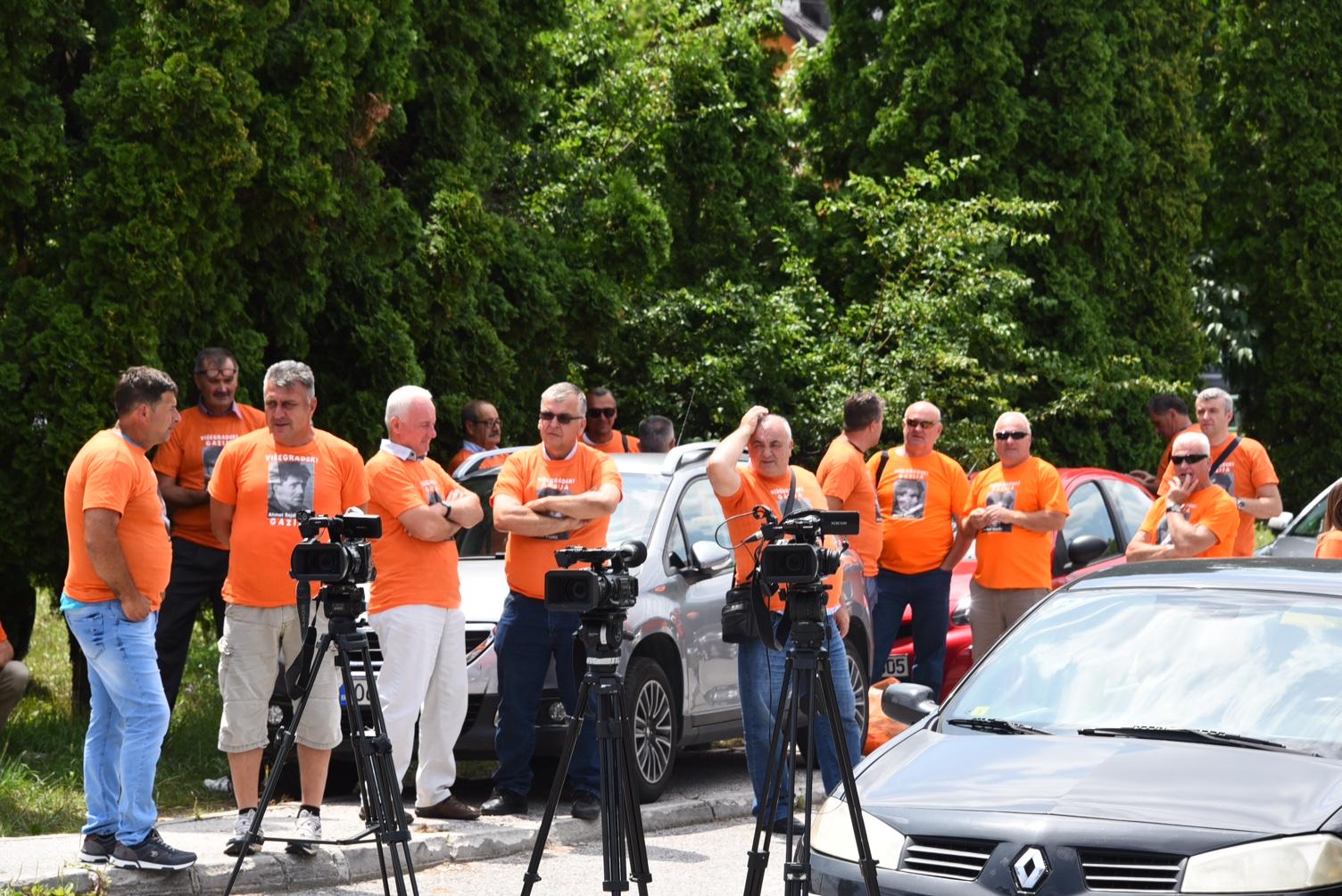 Stotine Goraždana i Višegrađana pred Sudom BiH dale podršku Ahmetu Sejdiću