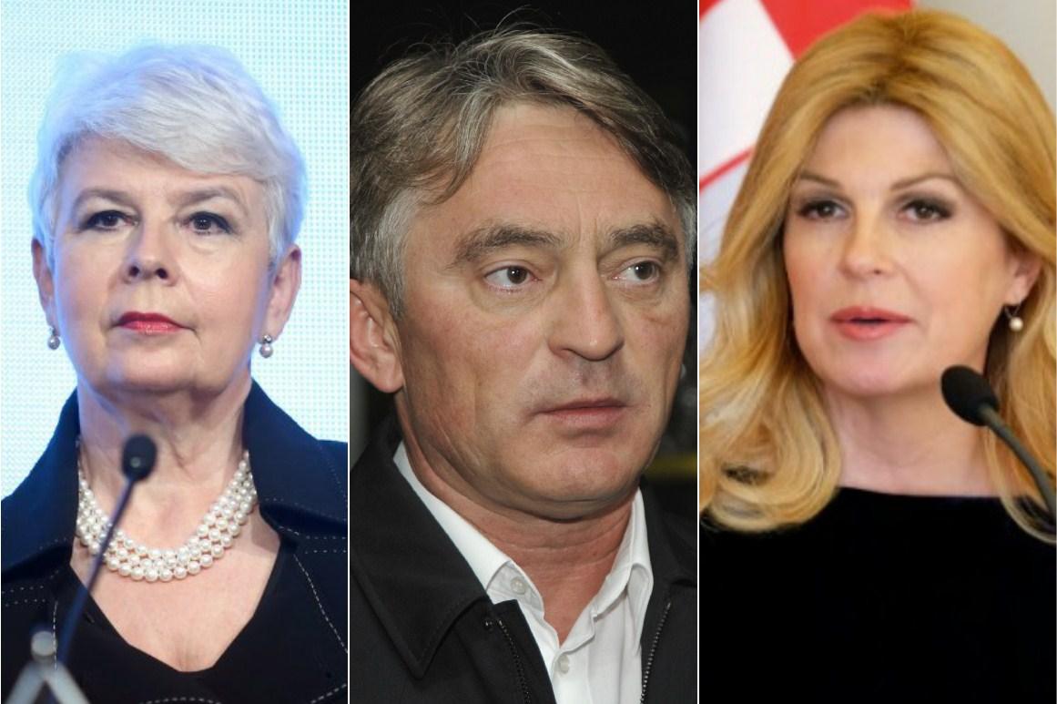 Jadranka Kosor, Željko Komšić, Kolinda Grabar-Kitarović - Avaz