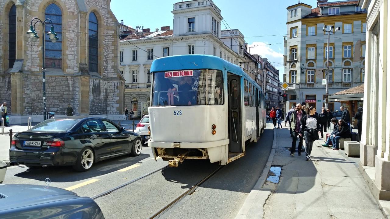 Od 11.15 do 11.45 sati tramvaji neće saobraćati od Tehničke škole do Baščaršije - Avaz