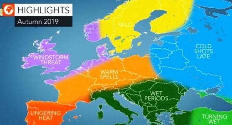 AccuWeather izdao prognozu za jesen - Avaz