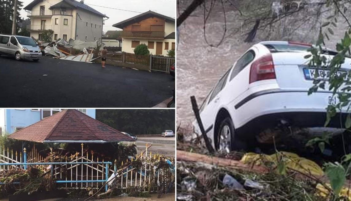 Haos u Tešnju: Poplavljeni kuće, škole i preduzeća, putevi blokirani, evakuirano 17 ljudi