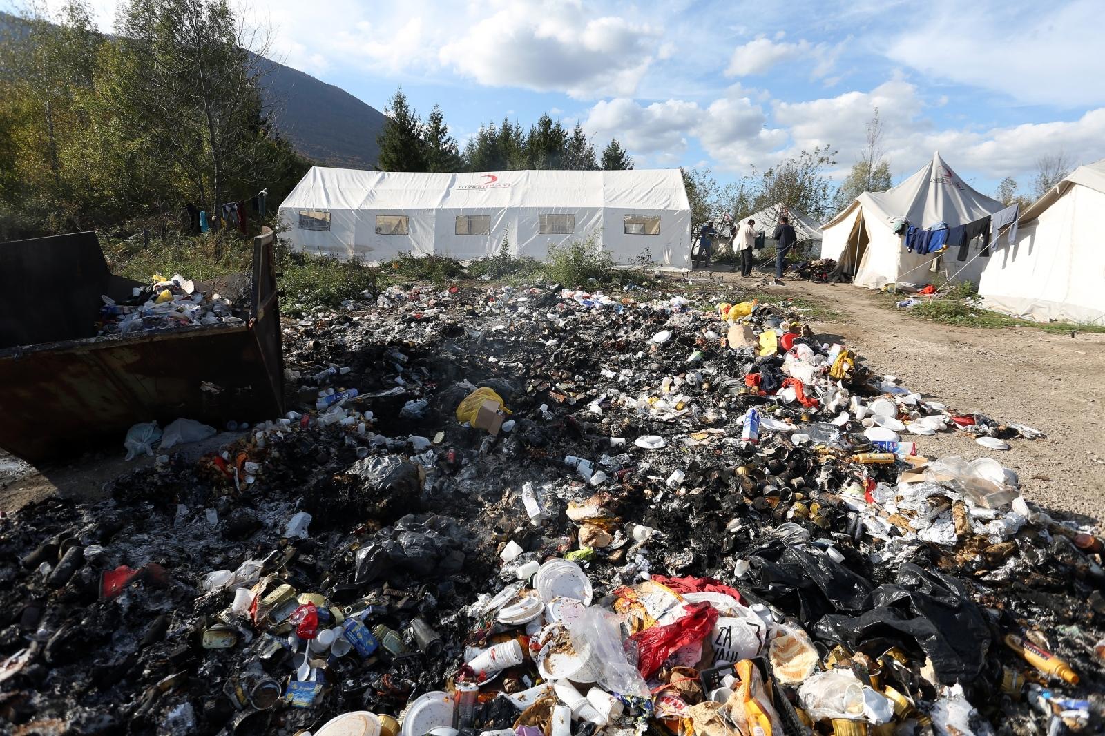 Bihać: Migrantski kamp Vučjak - Avaz