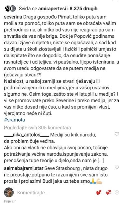 Riječi podrške Selme Bajrami - Avaz