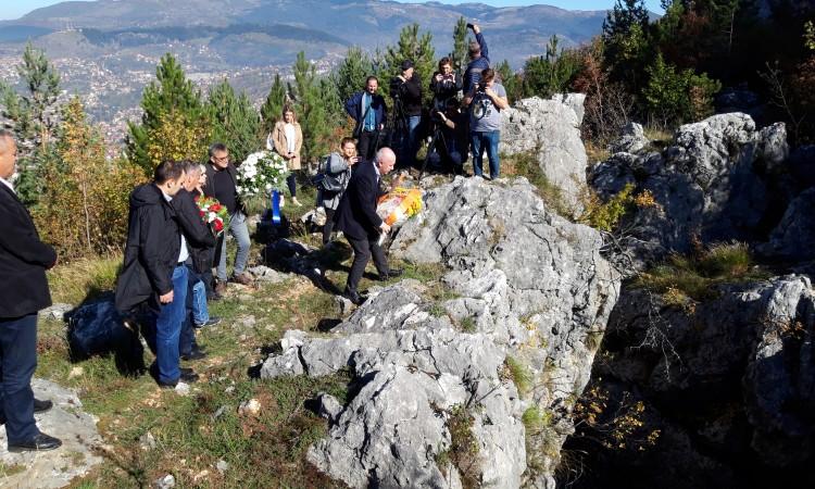 Potpredsjednik FBiH Milan Dunović odao počast žrtvama na Kazanima