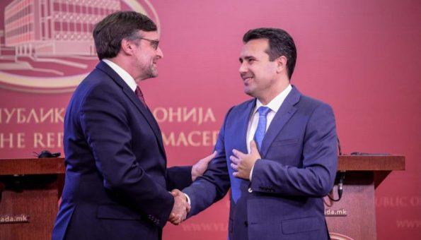 Palmer  - Zaev: Potvrđena želja za evropskom perspektivom - Avaz