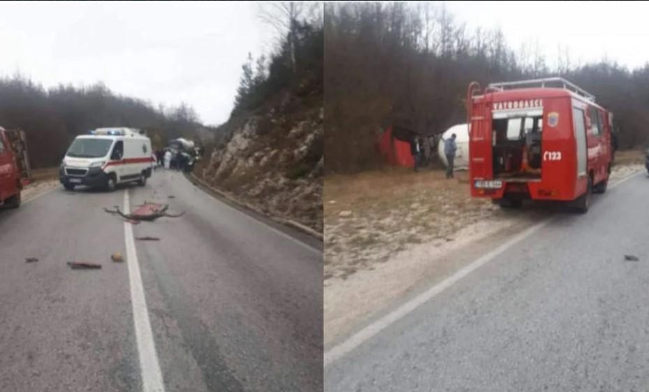 U sudaru cisterne i automobila kod Rogatice povrijeđene dvije osobe