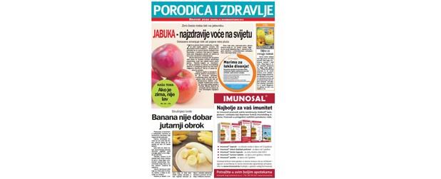 Srijedom u "Avazu" magazin "Porodica i zdravlje": Ako je zima, nije lav