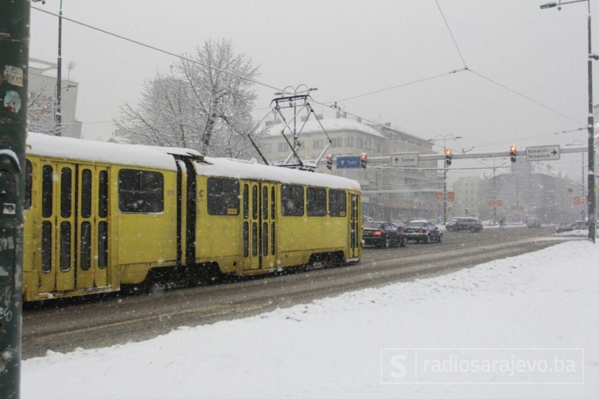 Tramvajski saobraćaj od Tehničke škole do Vijećnice u prekidu