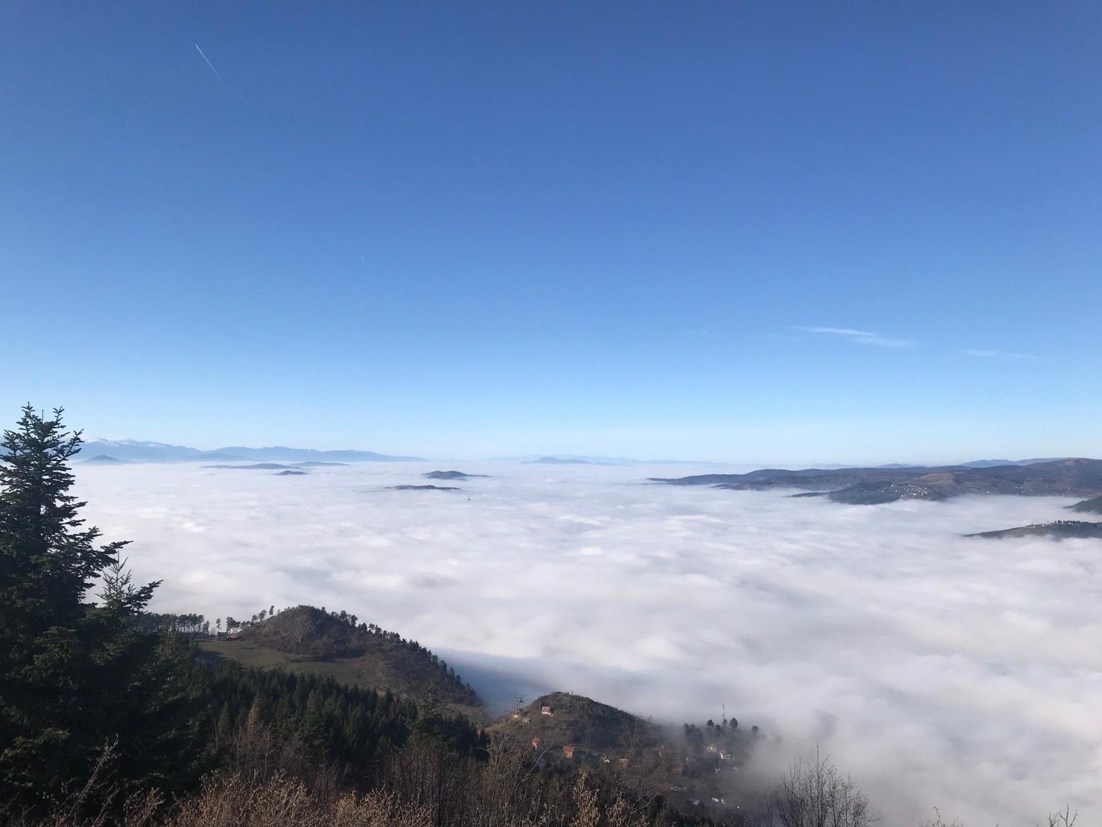 Pogled s Trebevića na Sarajevo - Avaz