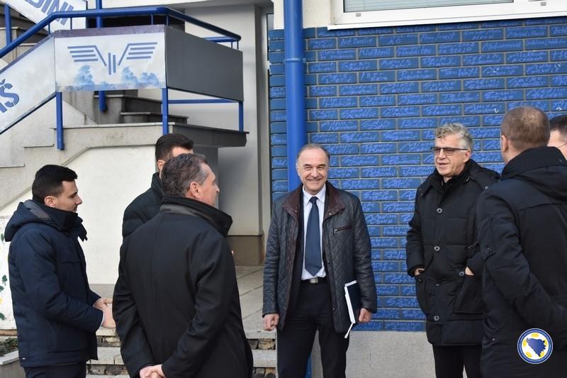 Zašto su Begić, Džemidžić i Hodžić posjetili stadion Grbavica i FK Željezničar