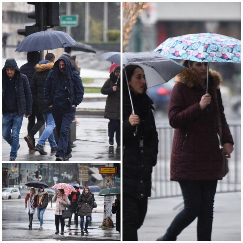 Pogledajte atmosferu na ulicama glavnog grada: Lokve su najveći problem