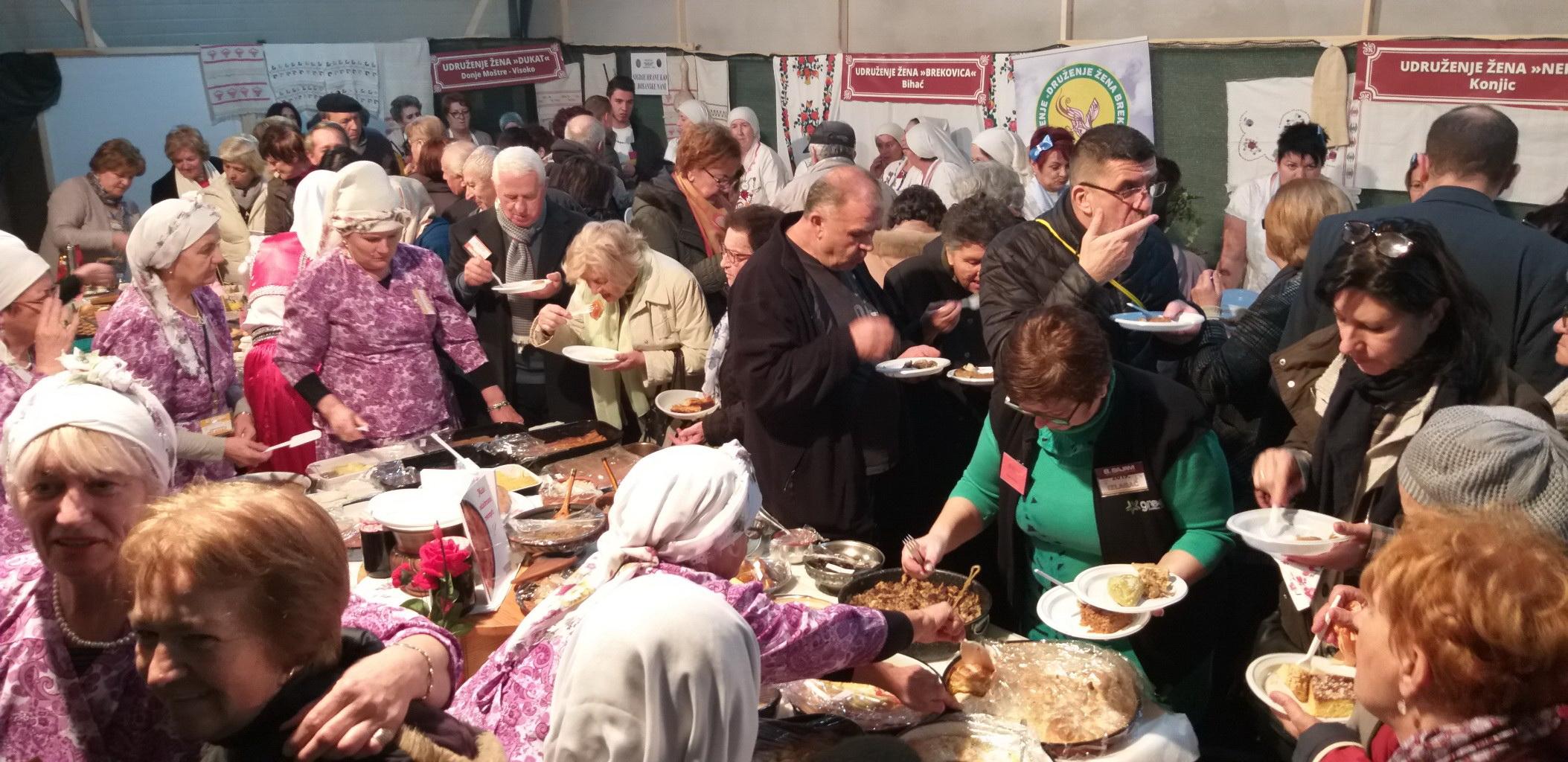 Najveća gužva u gastro kutku