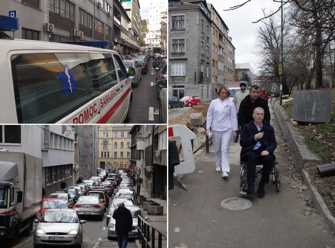 Drama u Sarajevu: Hitna s pacijentom zaglavljena u saobraćajnoj gužvi
