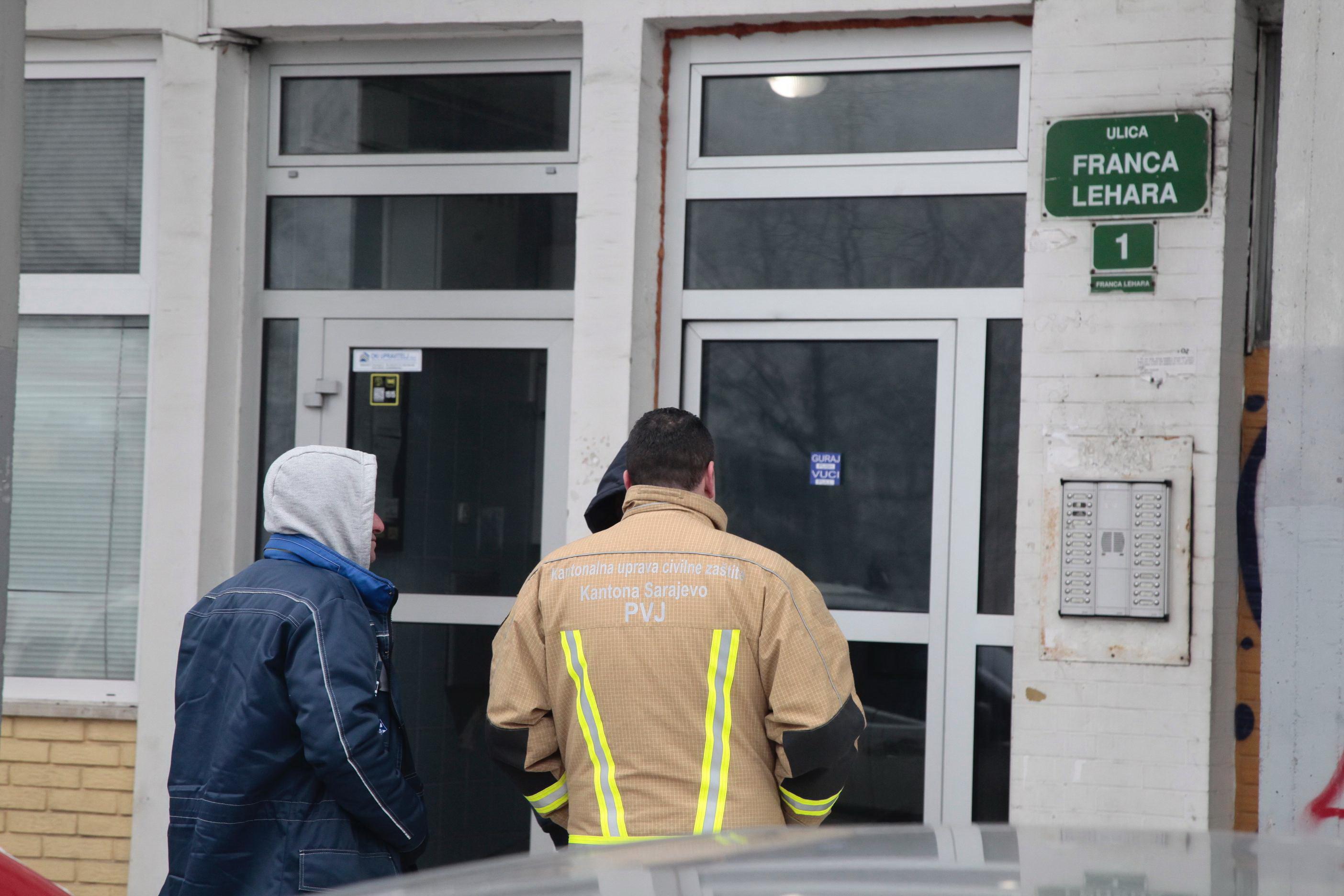 Požar se dogodio u ulici Franca Lehara - Avaz