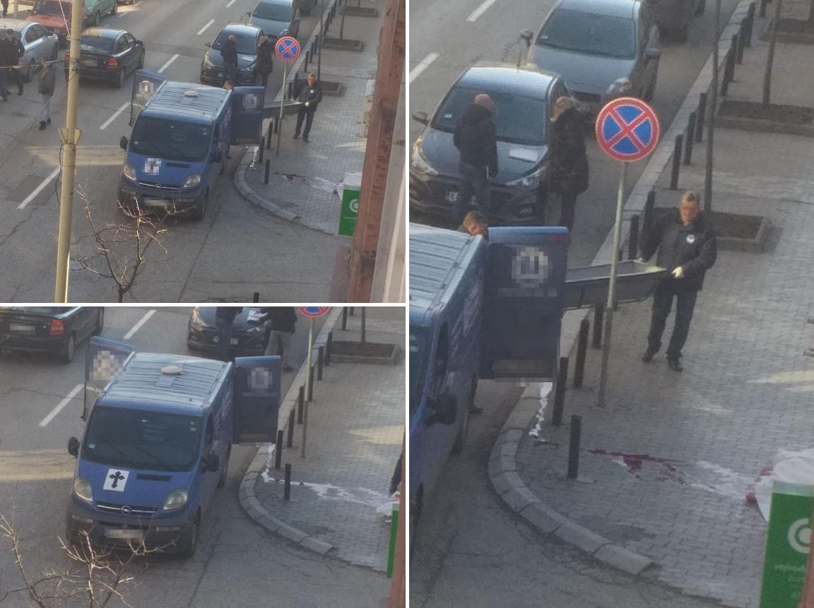 Jezive fotografije s mjesta tragedije: Zaklao se ispred prodavnice