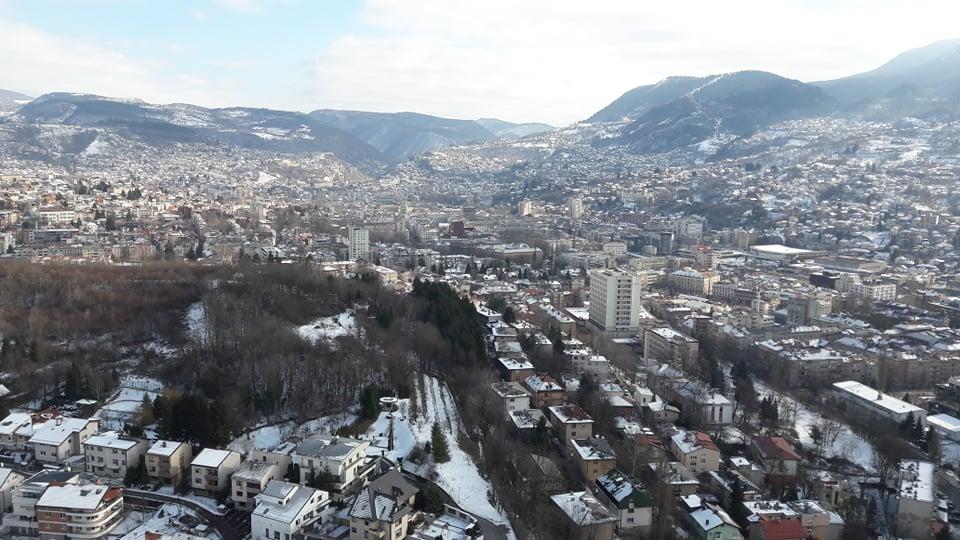 Jak vjetar otpuhao  je smog iz starog i centralnog dijela grada prema Ilidži - Avaz