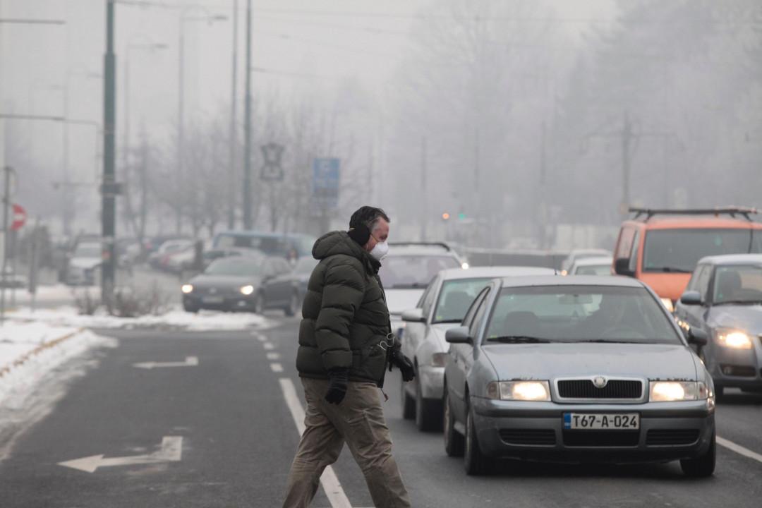 Kvalitet zraka jutros nešto bolji, ali i dalje vrlo nezdrav