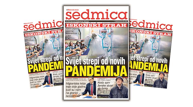 Na kioscima prilog “Sedmica” - Avaz