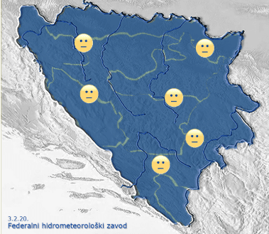 Relativno nepovoljne biometeorološke prilike - Avaz