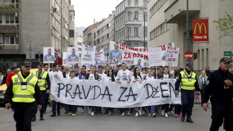 S ranijih protesta "Pravda za Dženana" - Avaz