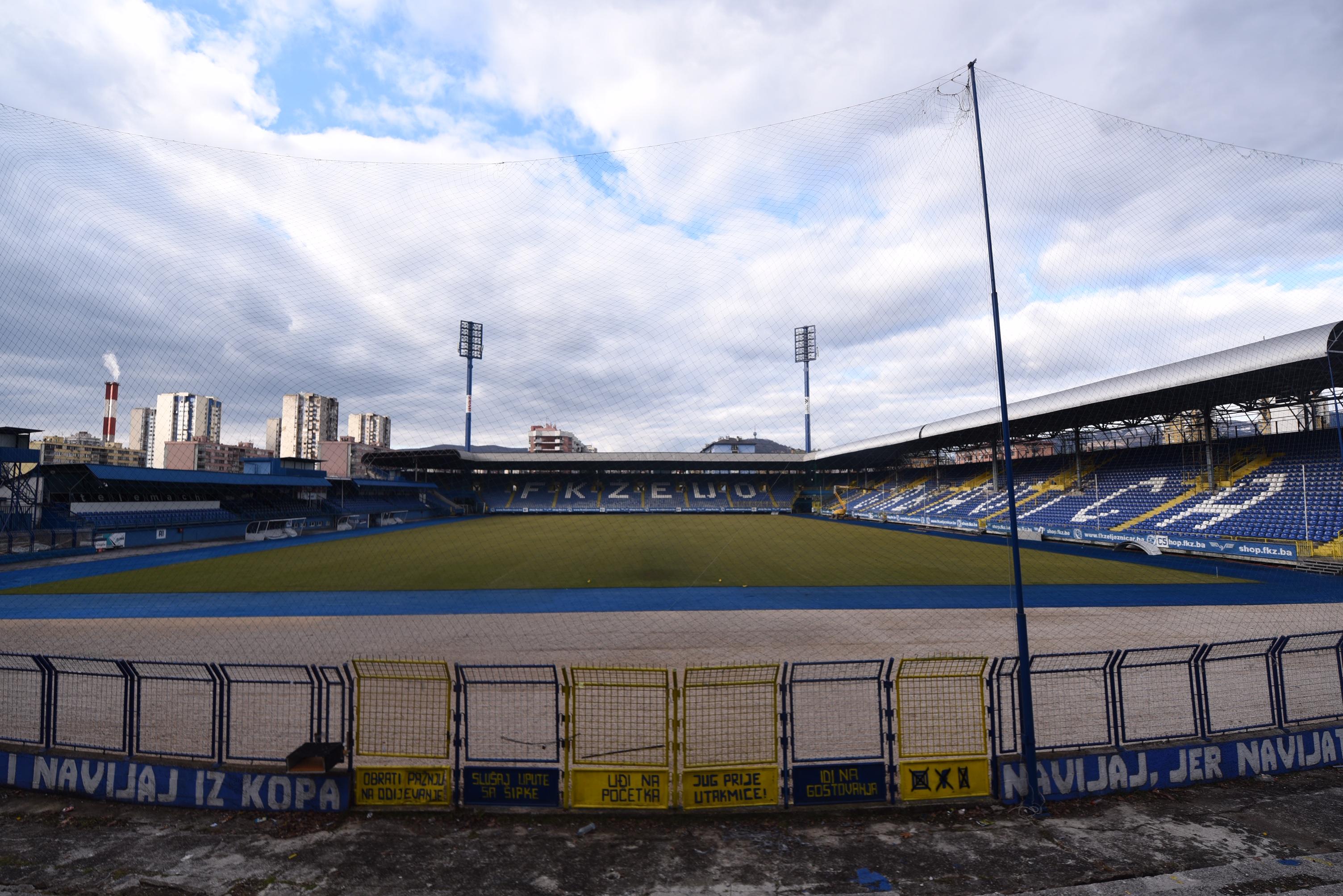 Stadion na Grbavici: Završni radovi - Avaz