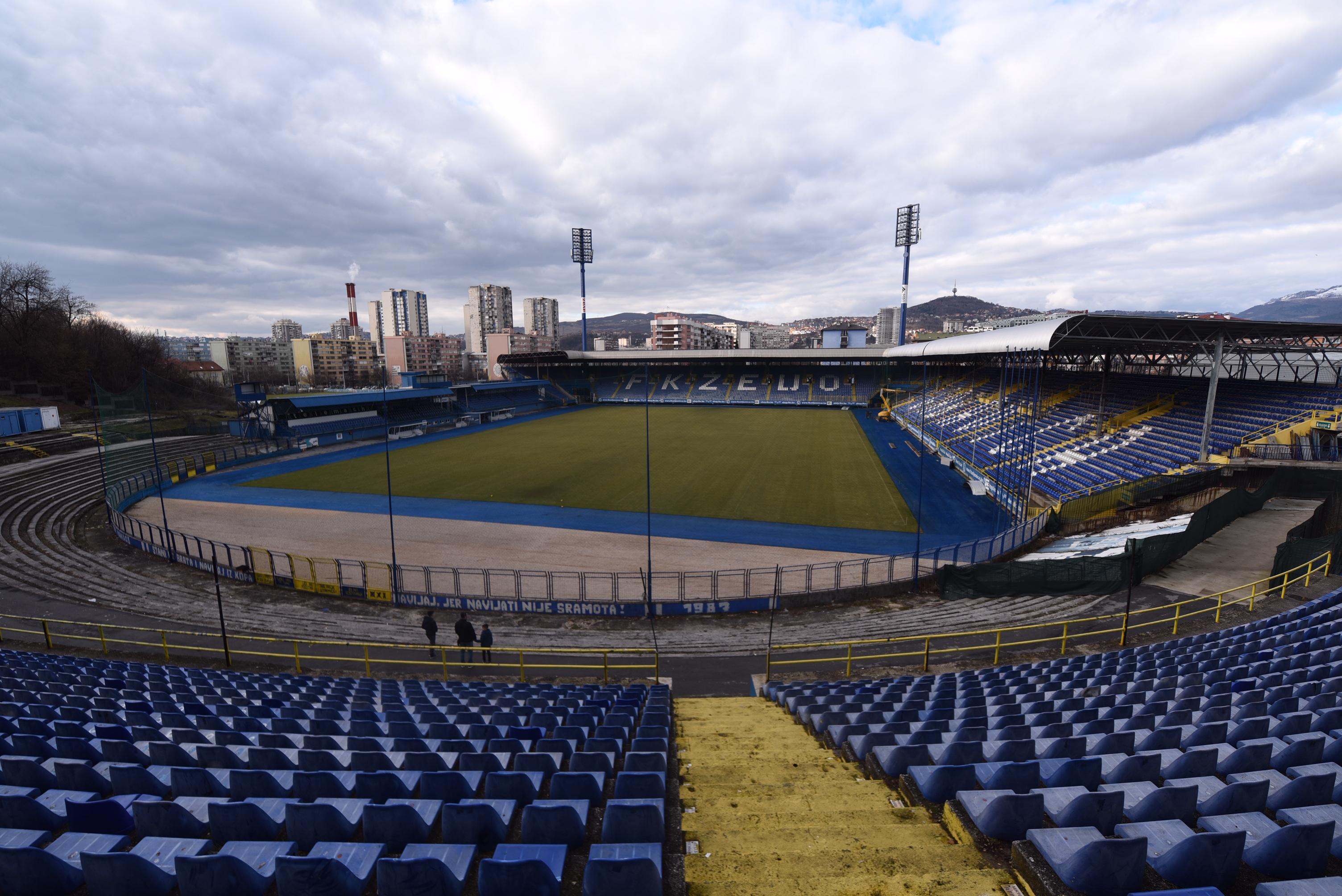 Stadion na Grbavici: Završni radovi - Avaz