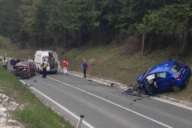 Nesreća kod Nišića: Povrijeđene tri osobe