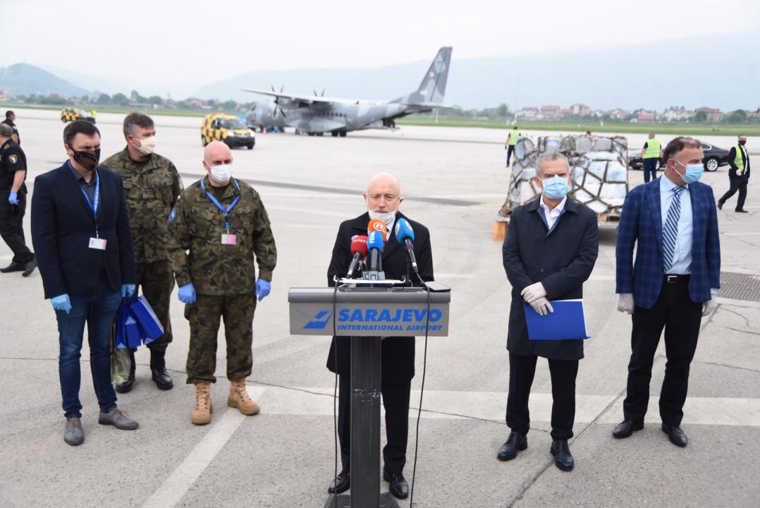 Primopredaja pomoći Poljske za borbu protiv pandemije koronavirusa