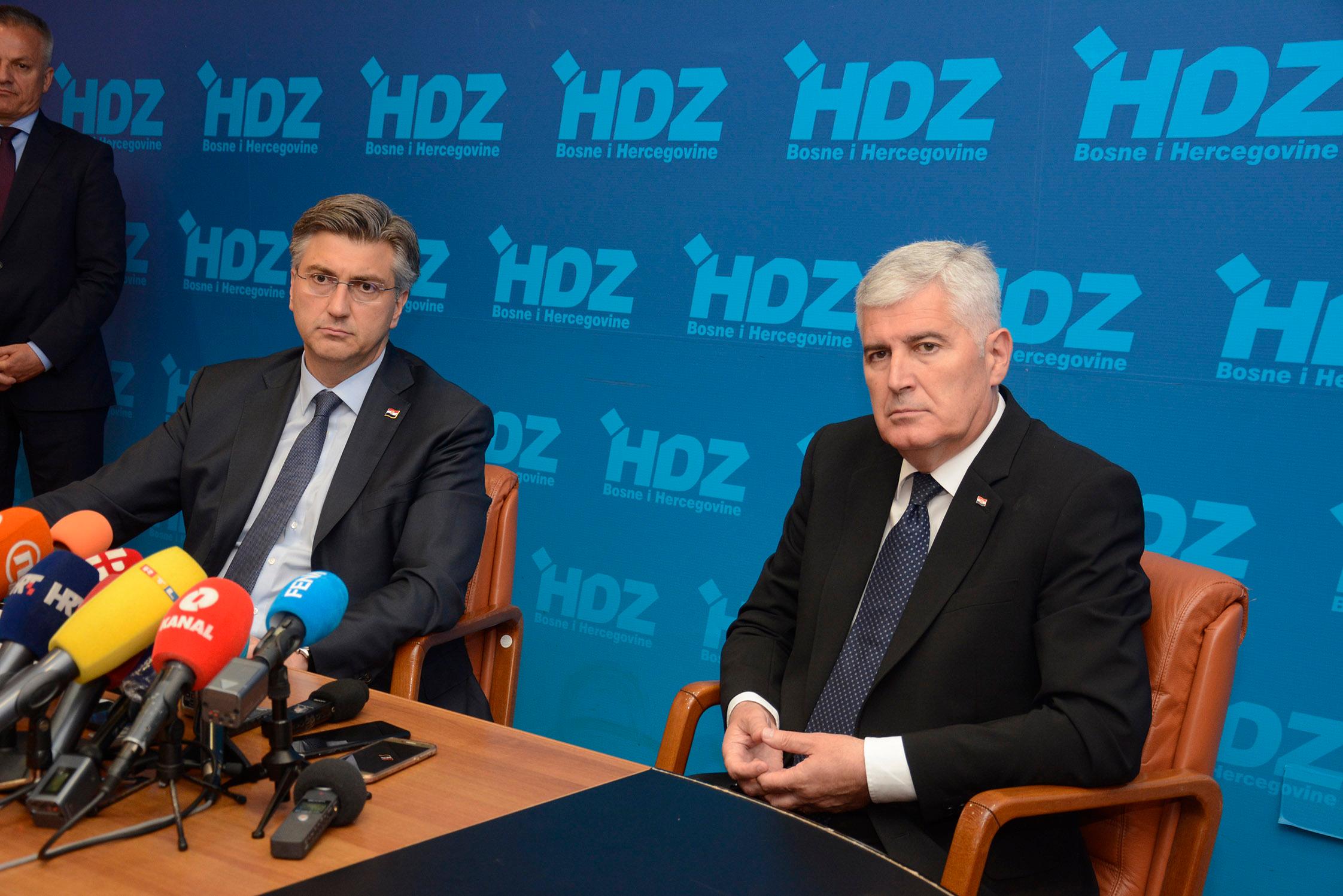 Plenković i Čović danas razgovarali u Mostaru - Avaz