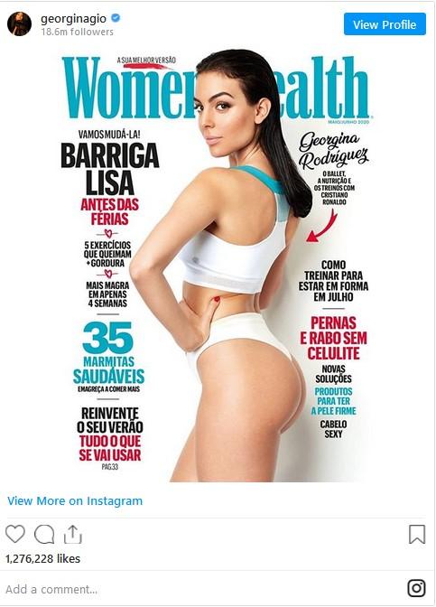 Ljepotica je za časopis "Women's Health" otkrila kako joj je Ronaldo pomogao da zavoli vježbanje - Avaz