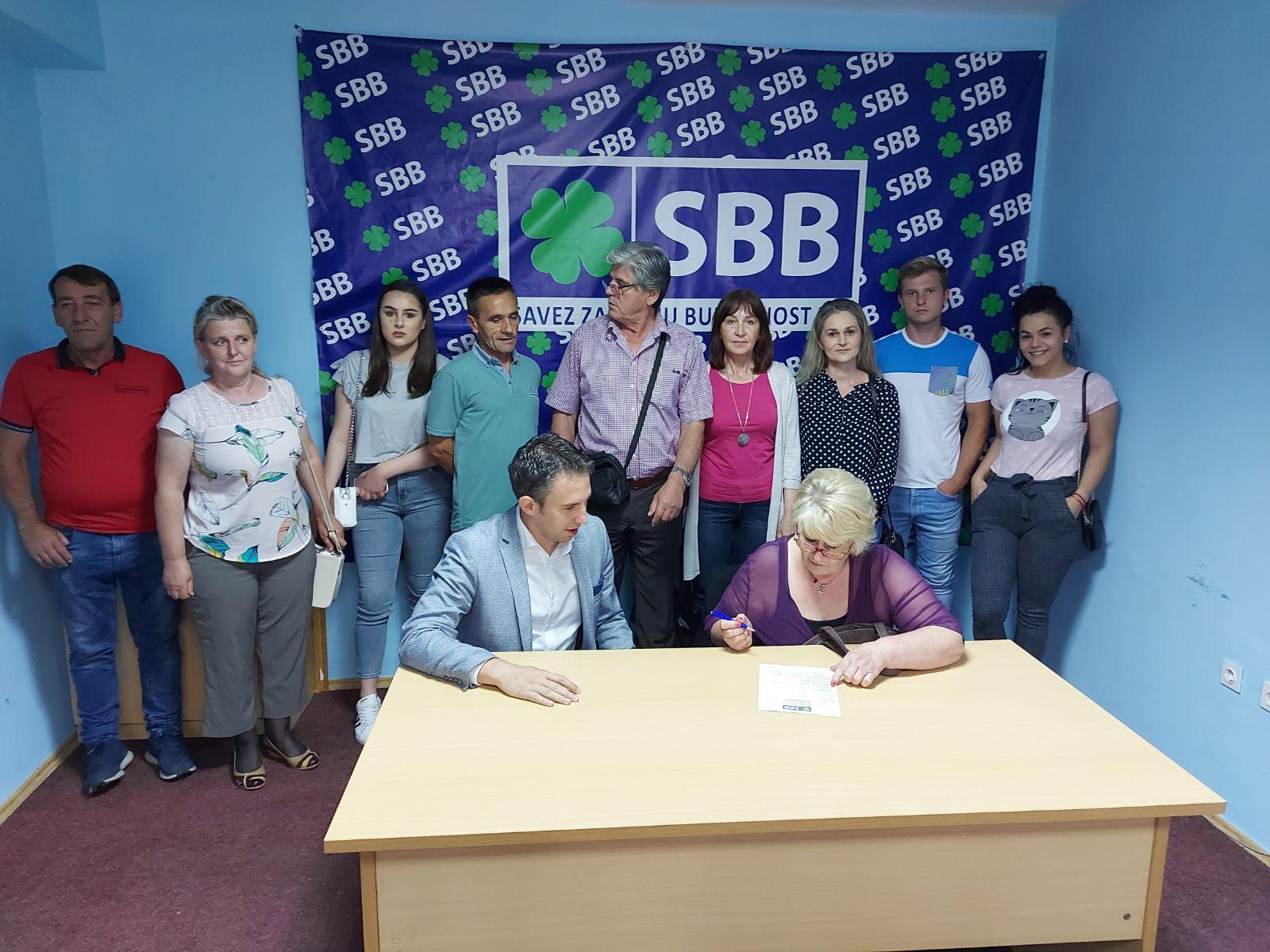 Kompletno rukovodstvo Kantonalnog odbora Građanskog saveza HNK pristupilo SBB-uSBB - Avaz