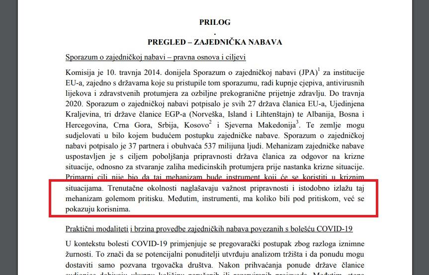 Dokument EU koji definira kako će se i kome dodjeljivati vakcine: Odgovornost je na državama - Avaz