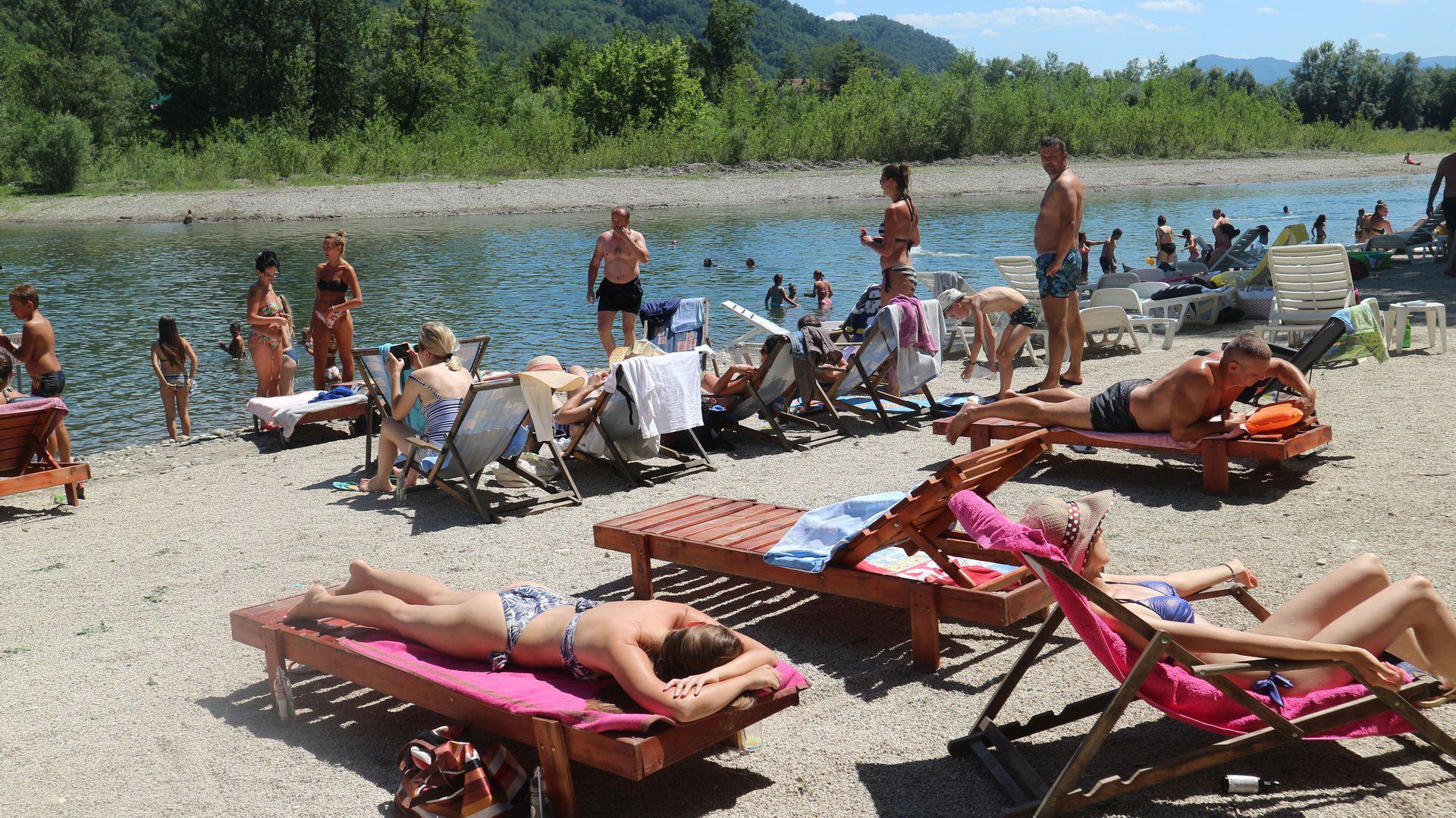 Rajska plaža za odmor i relaksaciju