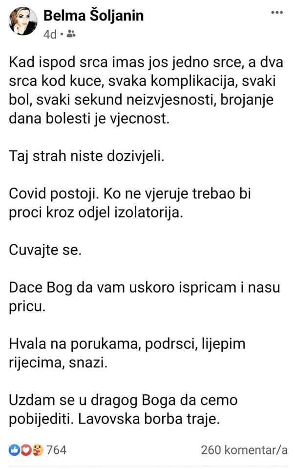 Posljednji status Šoljanin - Avaz