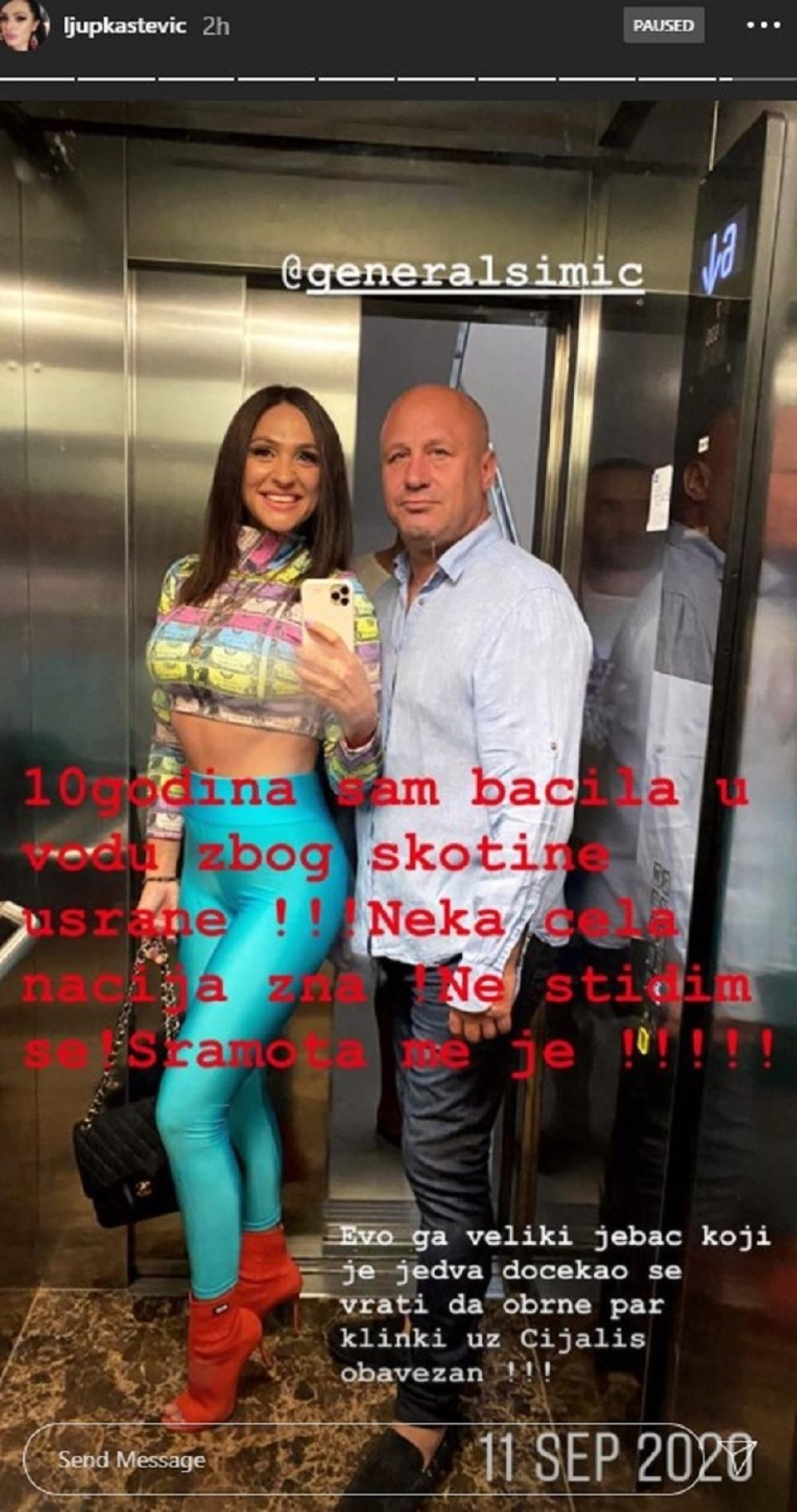 Nakon incidenta obratila se na Instagramu - Avaz