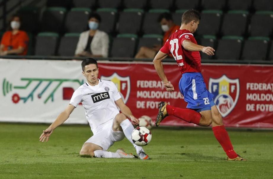 Partizan se mučio u Kišinjevu, Natho s penala spriječio bruku