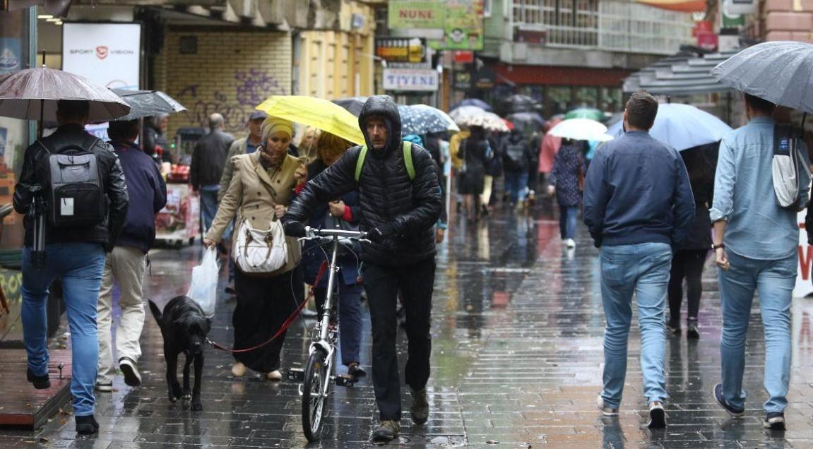 Poznata prognoza za vikend: Nigdje ne idite bez kišobrana