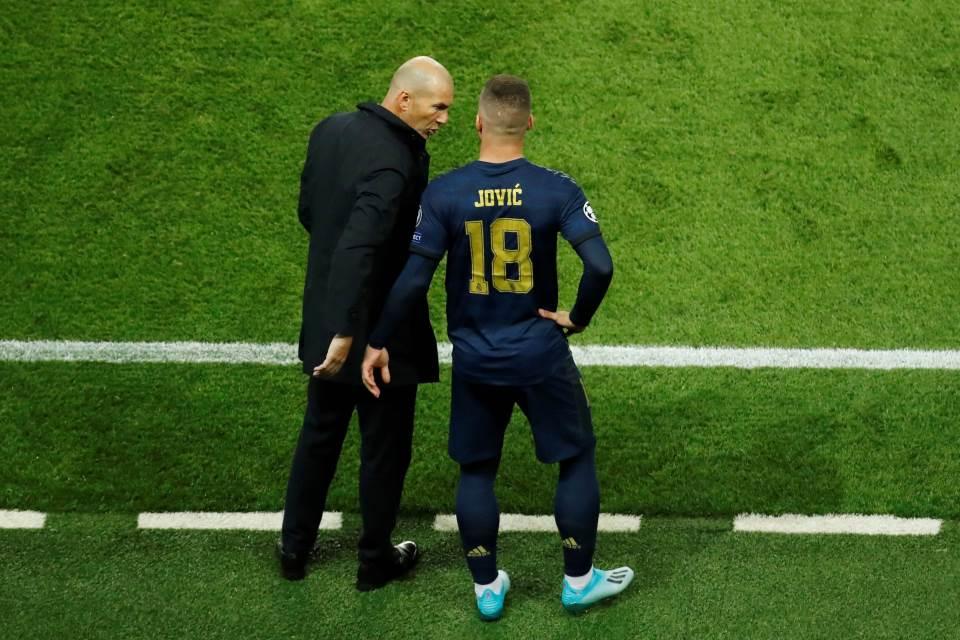 Zidan: Jović je veoma važan za klub