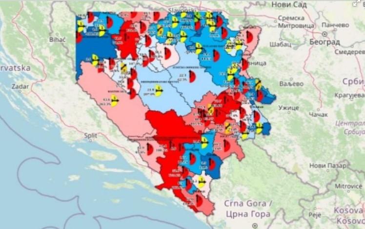 Pogledajte kako pratiti širenje koronavirusa u BiH