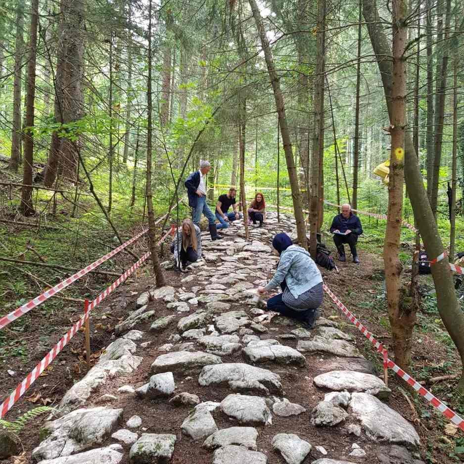 Rimska kaldrma na Konjuhu stara više od 2.000 godina