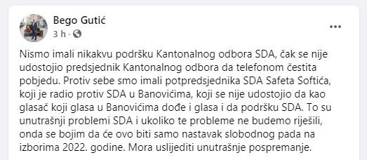 Status sa Facebooka - Avaz